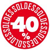 Sticker 4 Soldes -40%