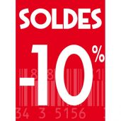 Sticker 6 Soldes -10%